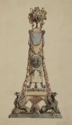 Design for a Neo-Classical Centrepiece